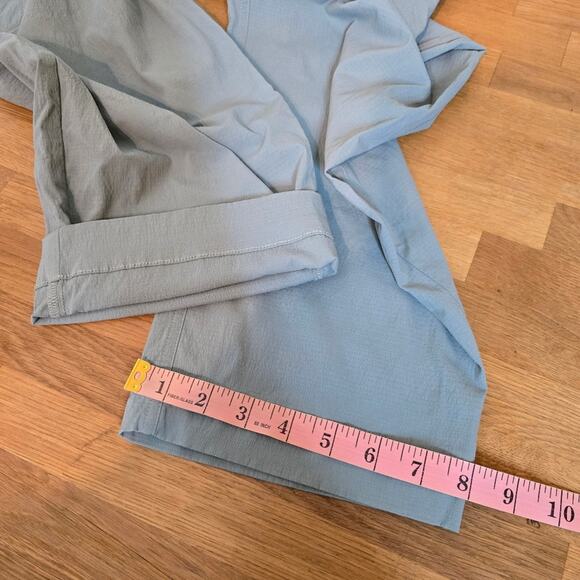 Athleta Trekkie Straight Crop Pant – Minimalistic Green 4 Ripstop Travel - Picture 14 of 14